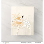 Altenew Zero Waste Leaf Pattern Die ALT7640 hello