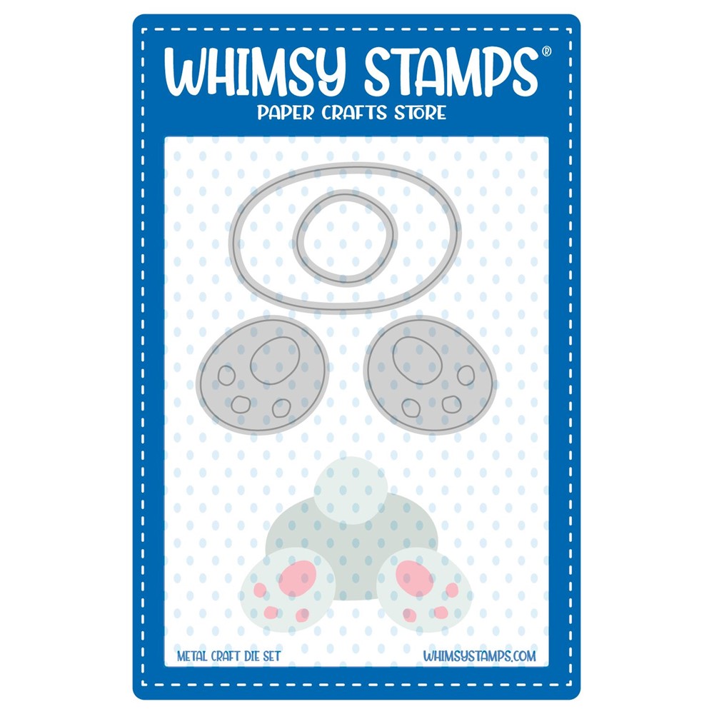 Whimsy Stamps Bunny Butt Dies WSD502a