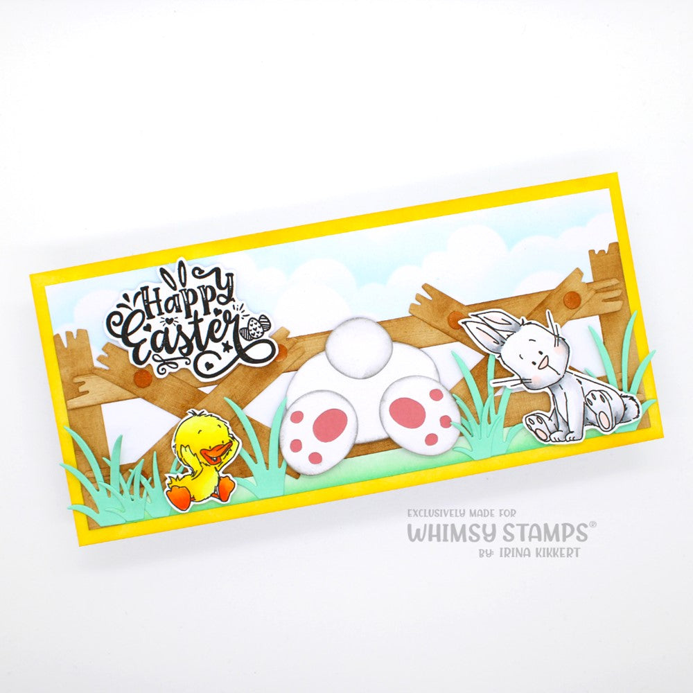 Whimsy Stamps Whoopsie Clear Stamps CWSD444 Happy Easter