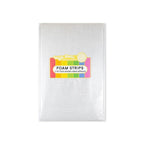 Waffle Flower Foam Strips Black 0.0625 inch thick WFE046