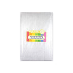Waffle Flower Foam Strips Black 0.125 inch thick WFE045