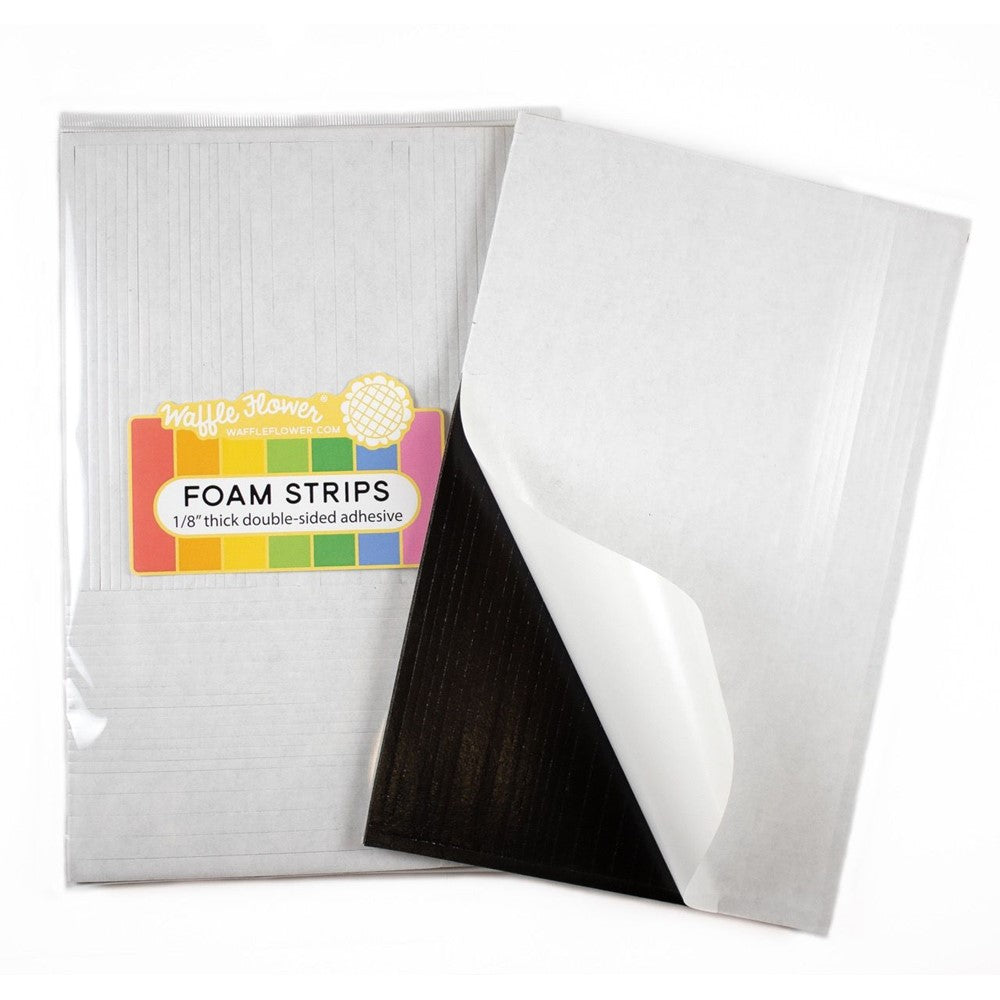 Waffle Flower Foam Strips Black 0.125 inch thick WFE045 Foam