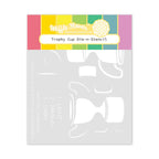 Waffle Flower Trophy Cup Die N Stencil 421263