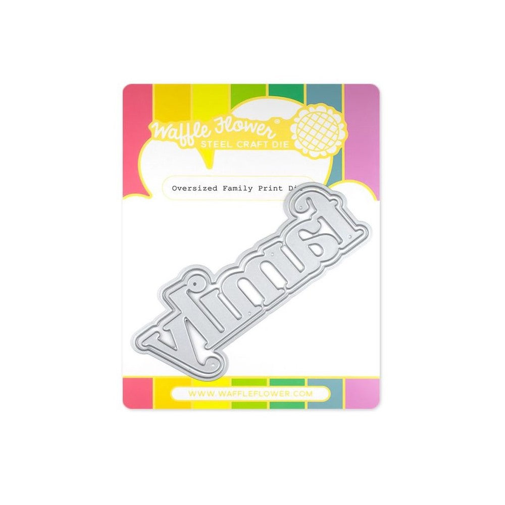 Waffle Flower Oversized Family Print Dies 421258