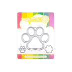 Waffle Flower Paw Print Dies 421280