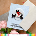 Waffle Flower Paw Print Texture Dies 421270 Doggie Kisses