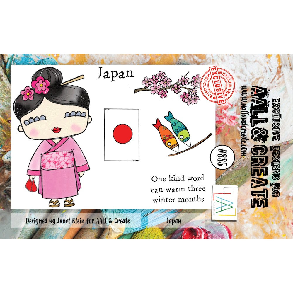 AALL & Create Japan A7 Clear Stamps aall885