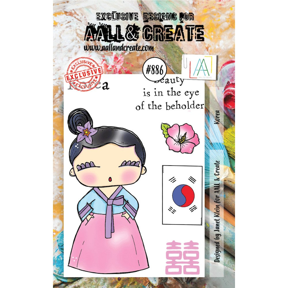 AALL & Create Korea A7 Clear Stamps aall886