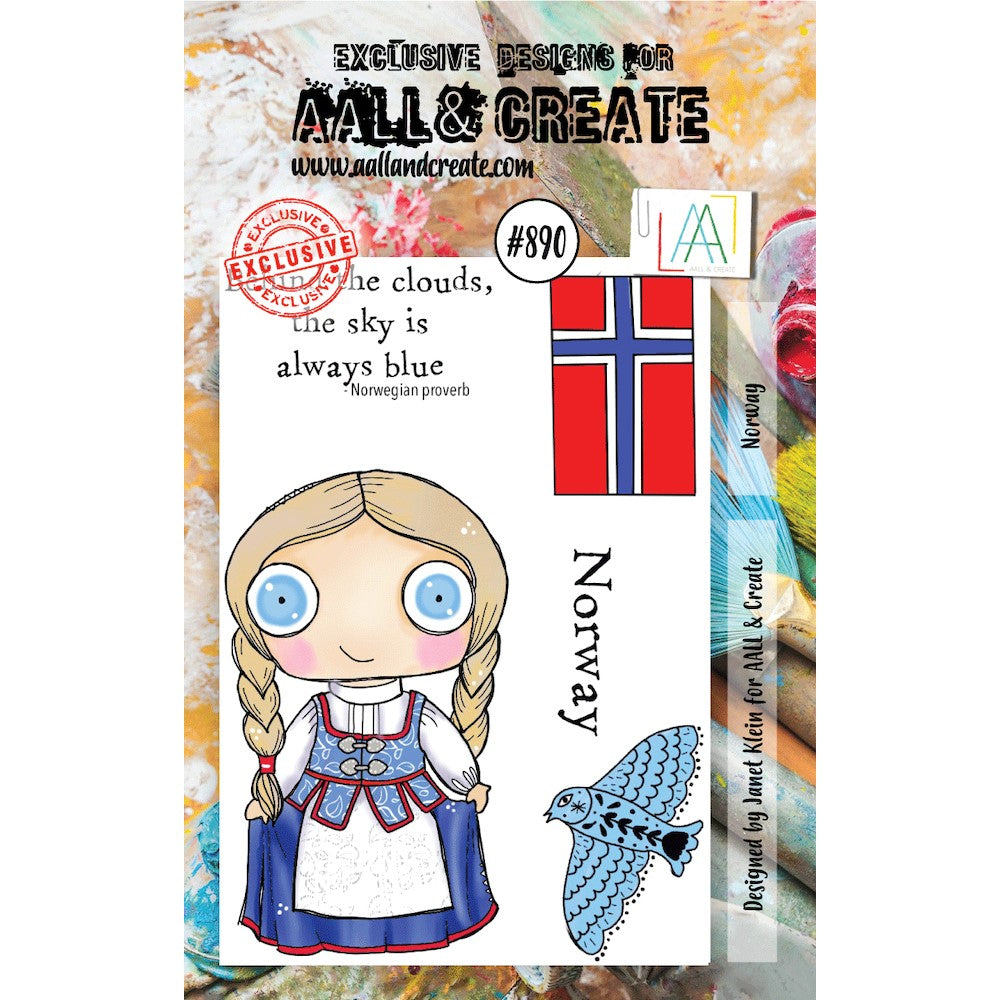 AALL & Create Norway A7 Clear Stamps aall890