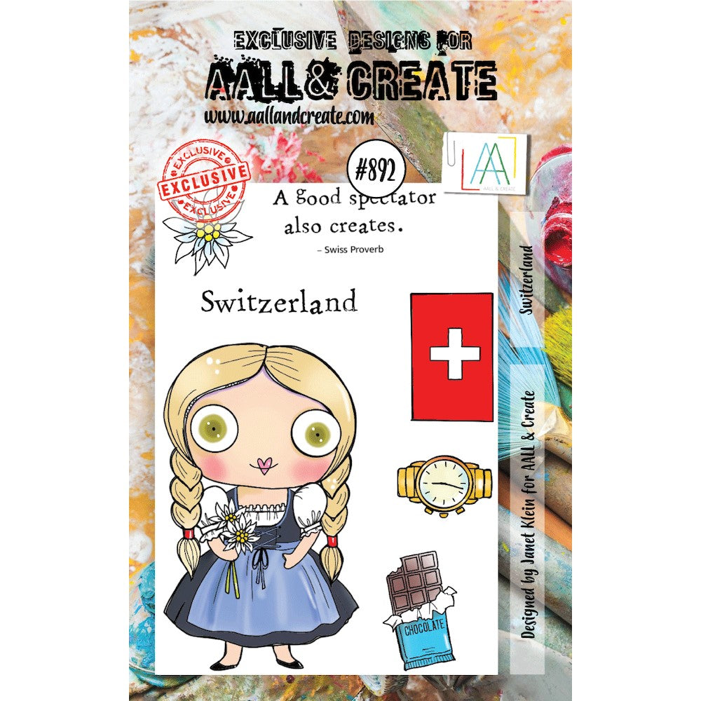 AALL & Create Switzerland A7 Clear Stamps aall892