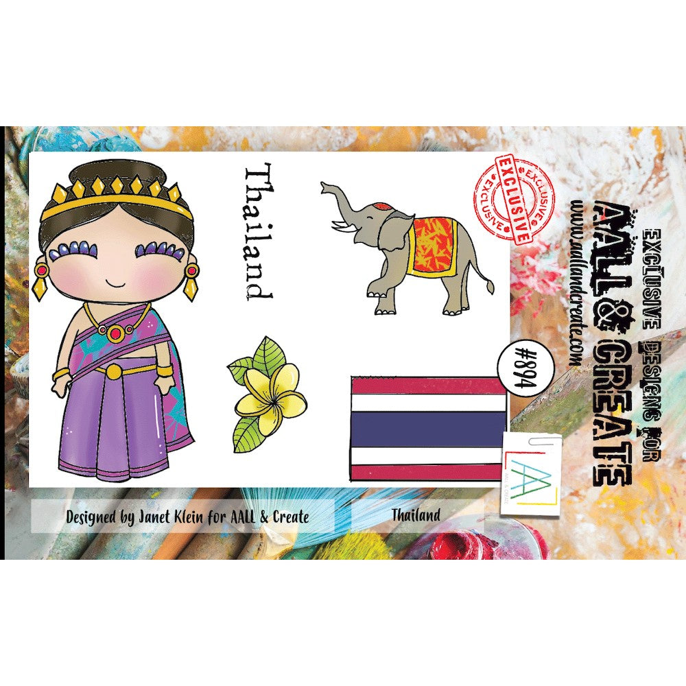 AALL & Create Thailand A7 Clear Stamps aall894