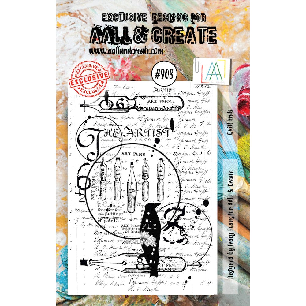 AALL & Create Quill Ends A7 Clear Stamps aall908