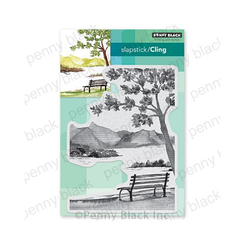 Penny Black Cling Stamp Shaded View 40-895