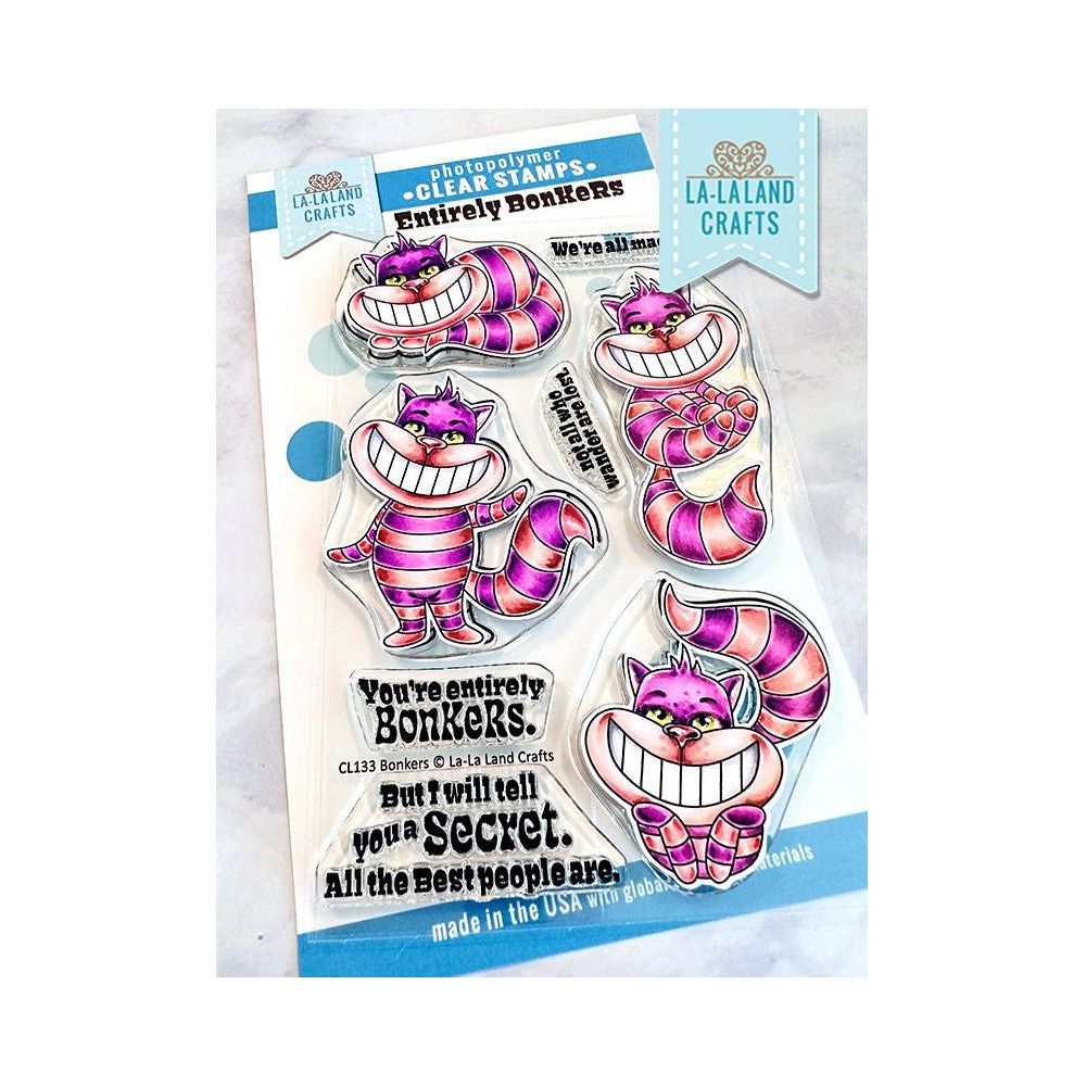 La-La Land Crafts Clear Stamps Entirely Bonkers CL133