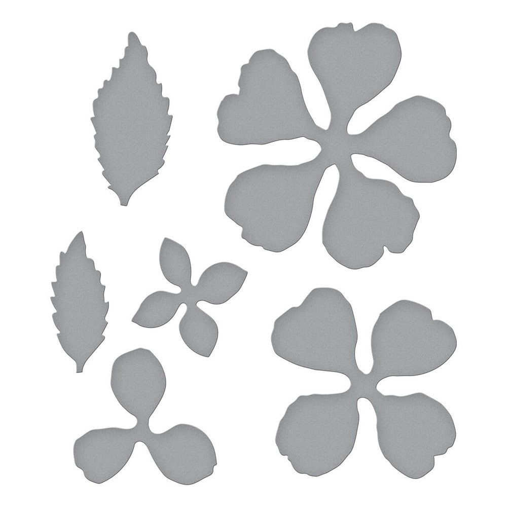 S4-1233 Spellbinders Camellia Etched Dies