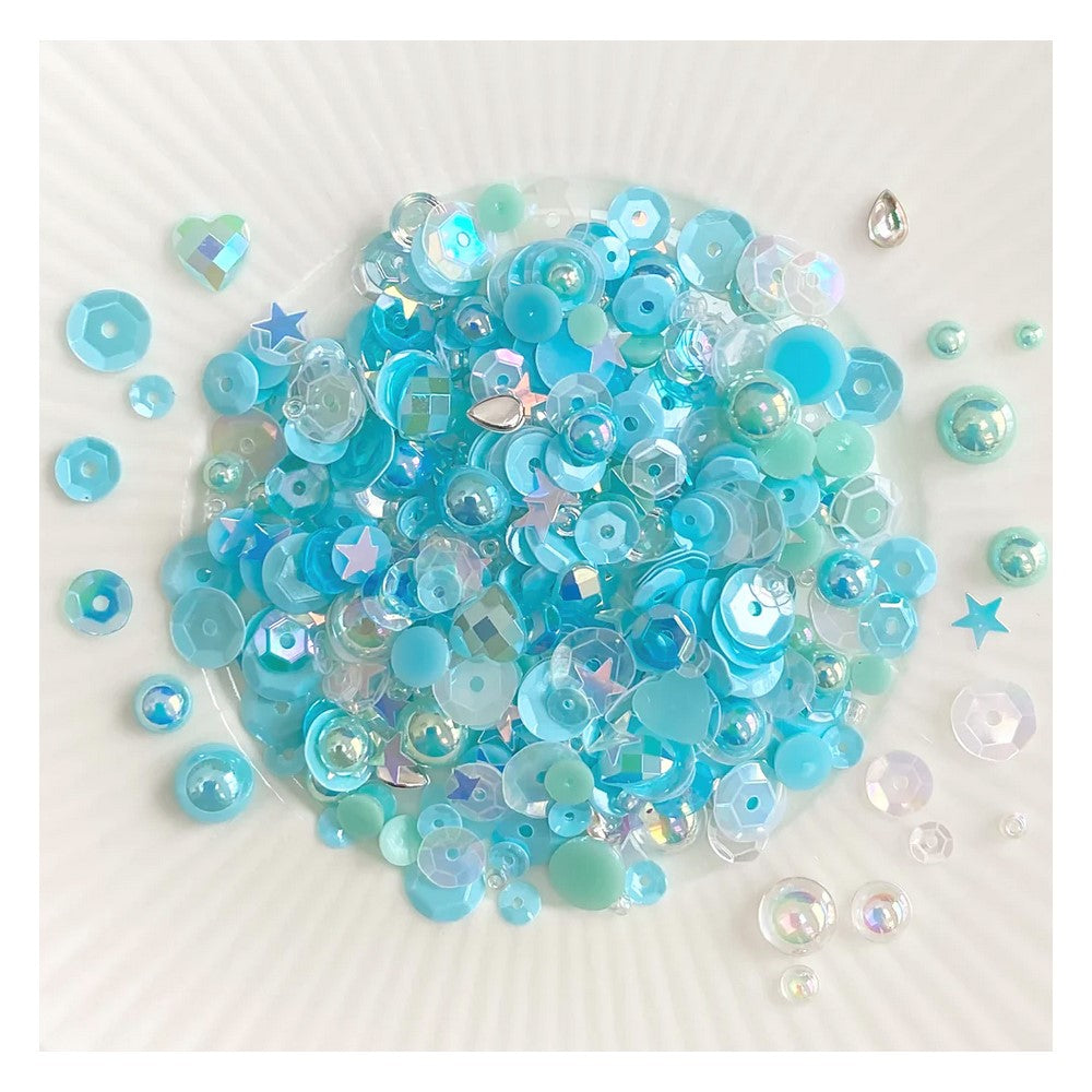 Little Things From Lucy's Cards Ocean Adventure Sparkly Shaker Selection LB498