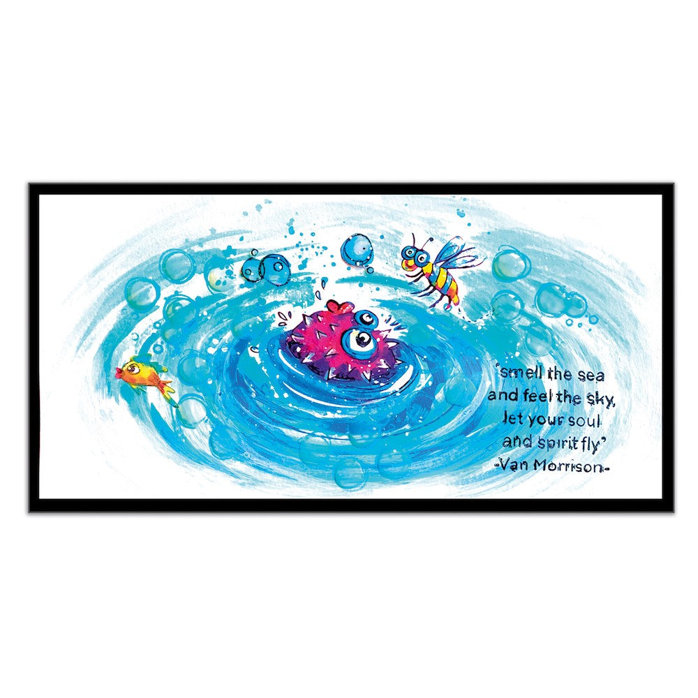 Studio Light Colorful Mix ABM Signature Water Transfer Paper abmsiwtp01 pufferfish