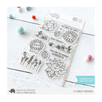 Mama Elephant Clear Stamps Flower Friends