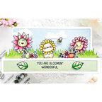 Mama Elephant Clear Stamps Flower Friends leaves
