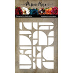 Paper Rose Abstract Coverplate Die 29011