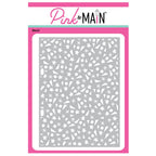 Pink and Main Confetti Stencil PMS102