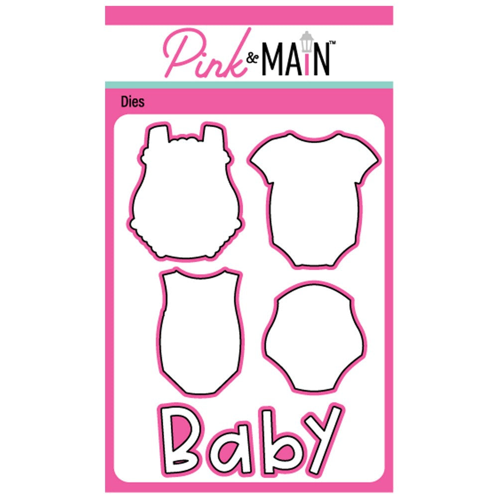 Pink and Main Welcome Baby Dies PNM512