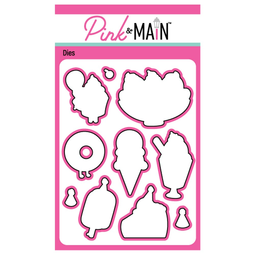 Pink and Main Sweet Birthday Dies PNM508