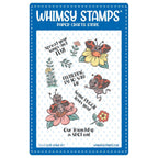 Whimsy Stamps Lady Buggies Clear Stamps KHB188a