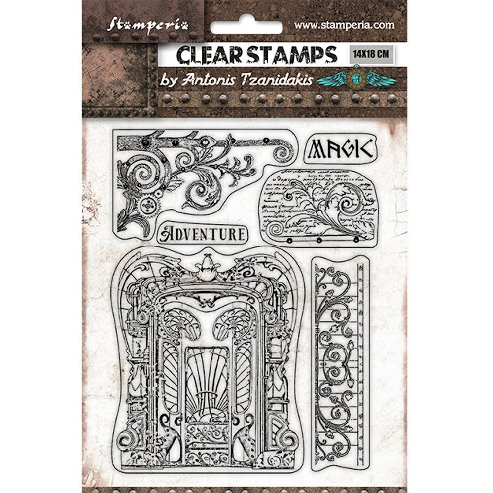Stamperia Magic Forest Adventure Clear Stamps wtk168