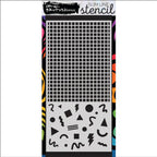 Brutus Monroe Off The hook Slimline Stencil bru3181