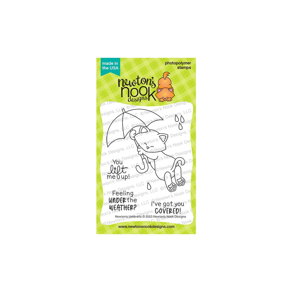 Newton's Nook Designs Newton's Umbrella Clear Stamps NN2303S01