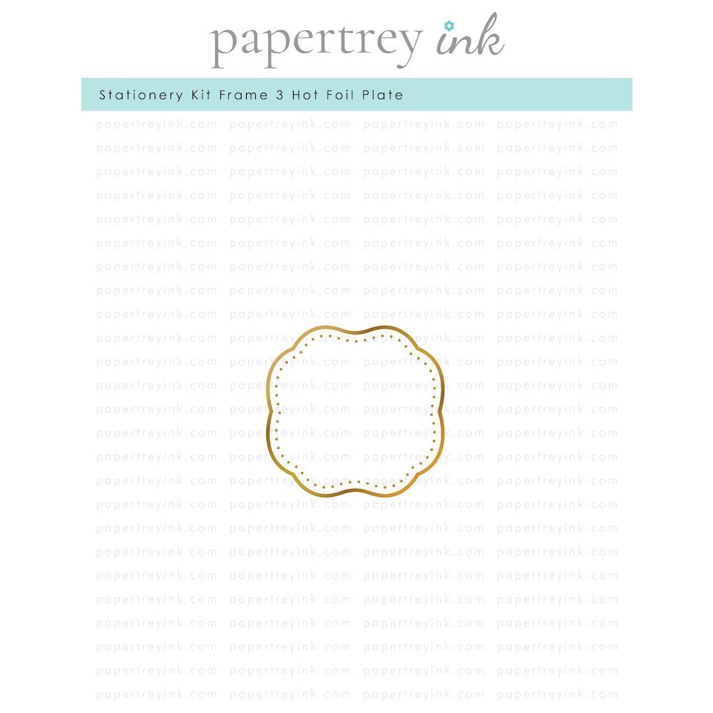 Papertrey Ink Elegant Notes Stationary Kit PTIK-0001 label