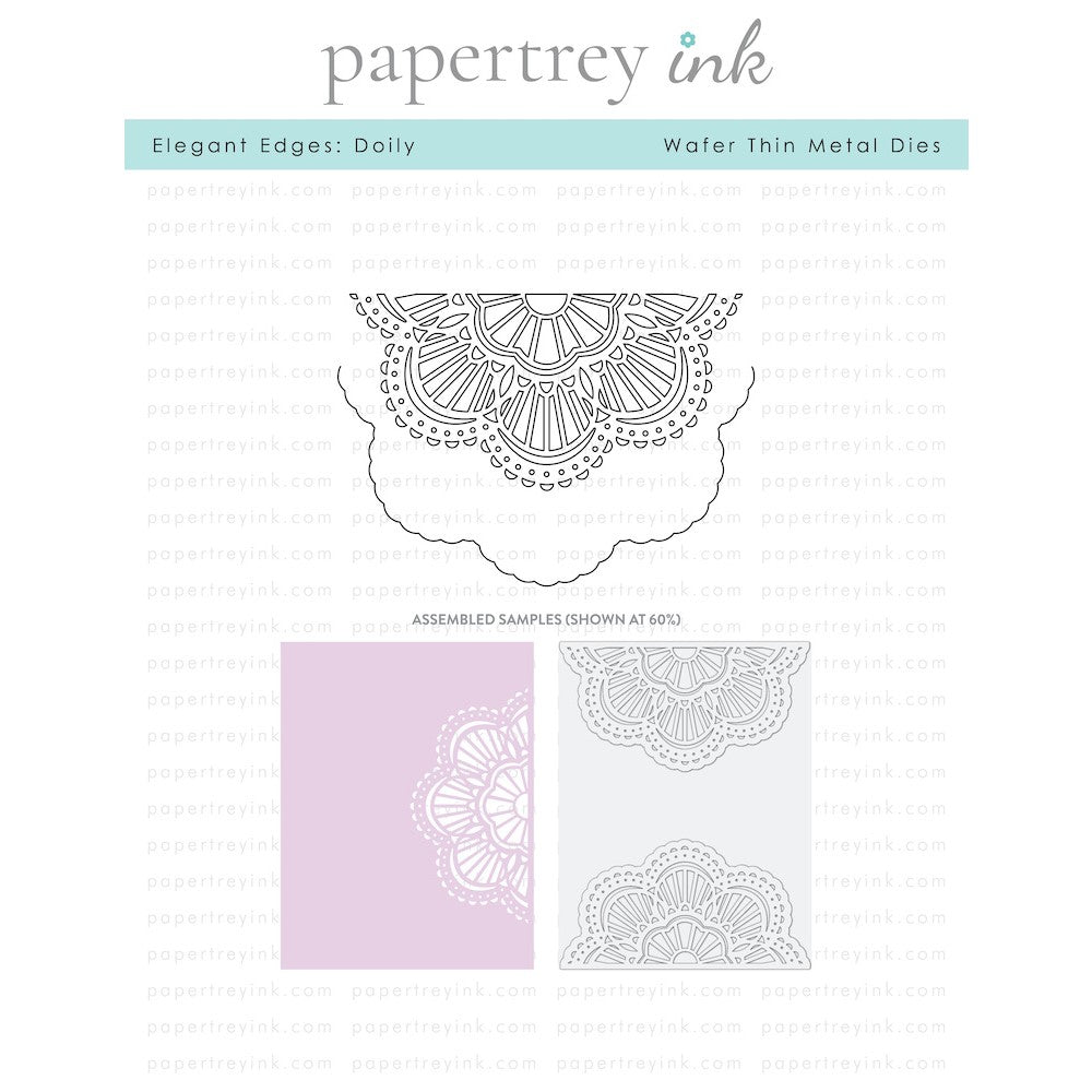 Papertrey Ink Elegant Edges Doily Dies PTI-0587