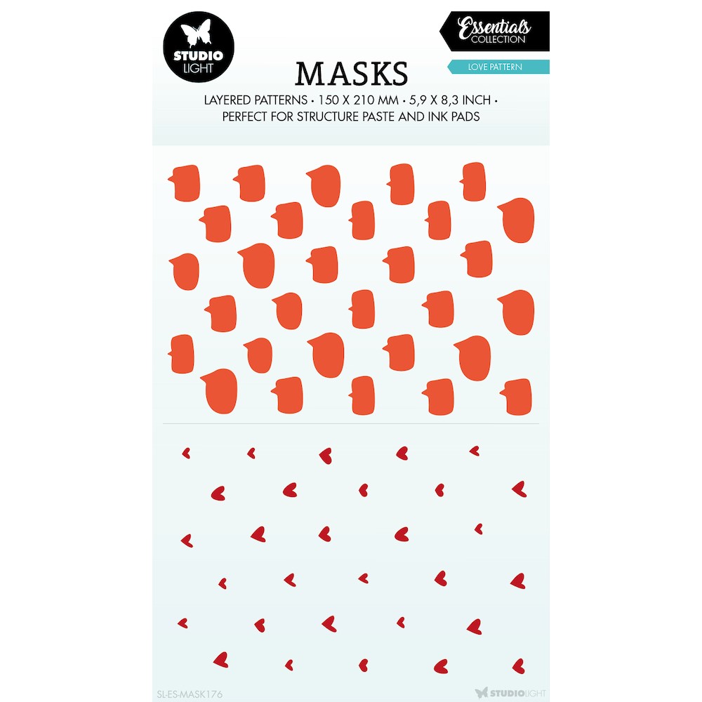 Studio Light Love Pattern Essentials Mask slesmask176