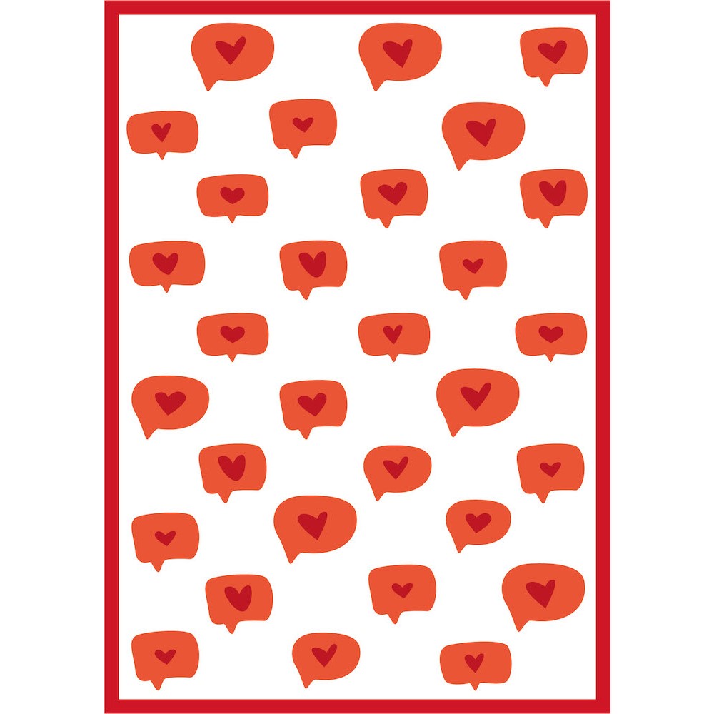 Studio Light Love Pattern Essentials Mask slesmask176 combined detail