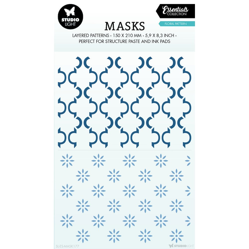Studio Light Floral Pattern Essentials Mask slesmask177