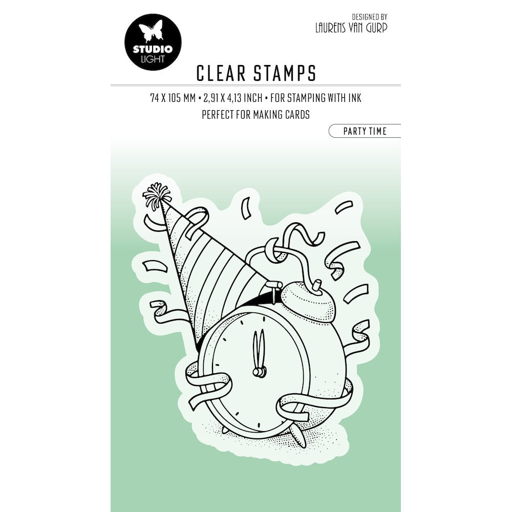 Studio Light Party Time Essentials Clear Stamp blesstamp411