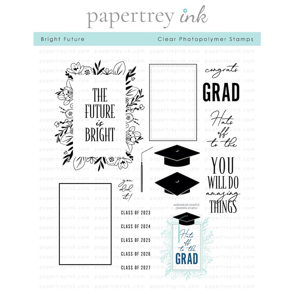 Papertrey Ink Bright Future Clear Stamps 1489