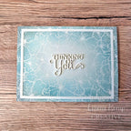Creative Expressions Speckled Blooms Cling Stamp cer042 thinking of you