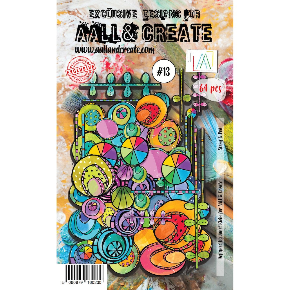 AALL & Create Stems and Pods Ephemera Color Die-Cuts aalle13