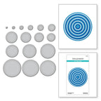 S4-1280 Spellbinders Everlasting Circles Etched Dies indovidual dies