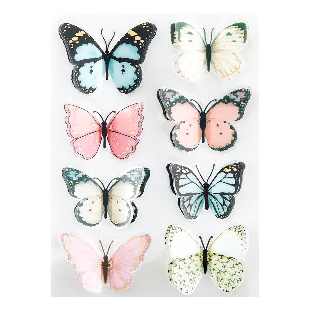 SCS-278 Spellbinders Dimensional Butterfly Stickers