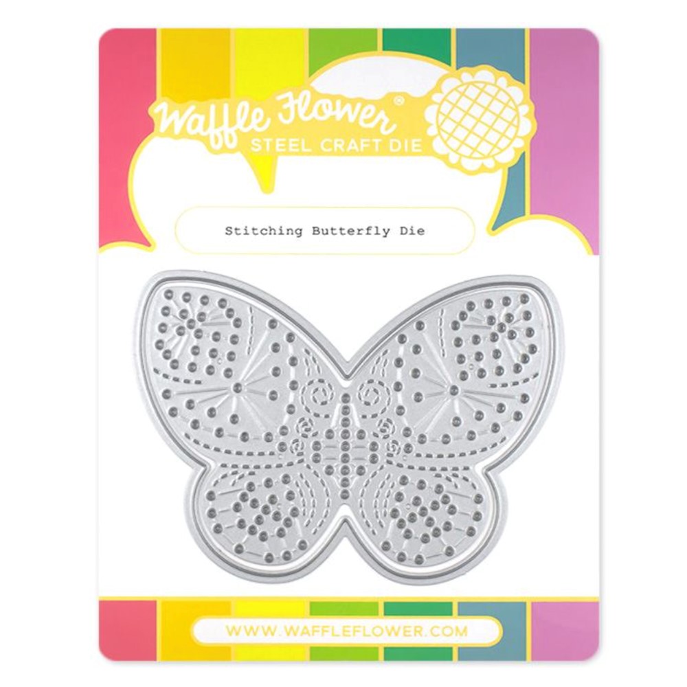 Waffle Flower Stitching Butterfly Dies 421329