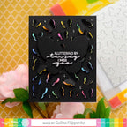 Waffle Flower Pop Up Butterflies Panel Die 421327 i miss you