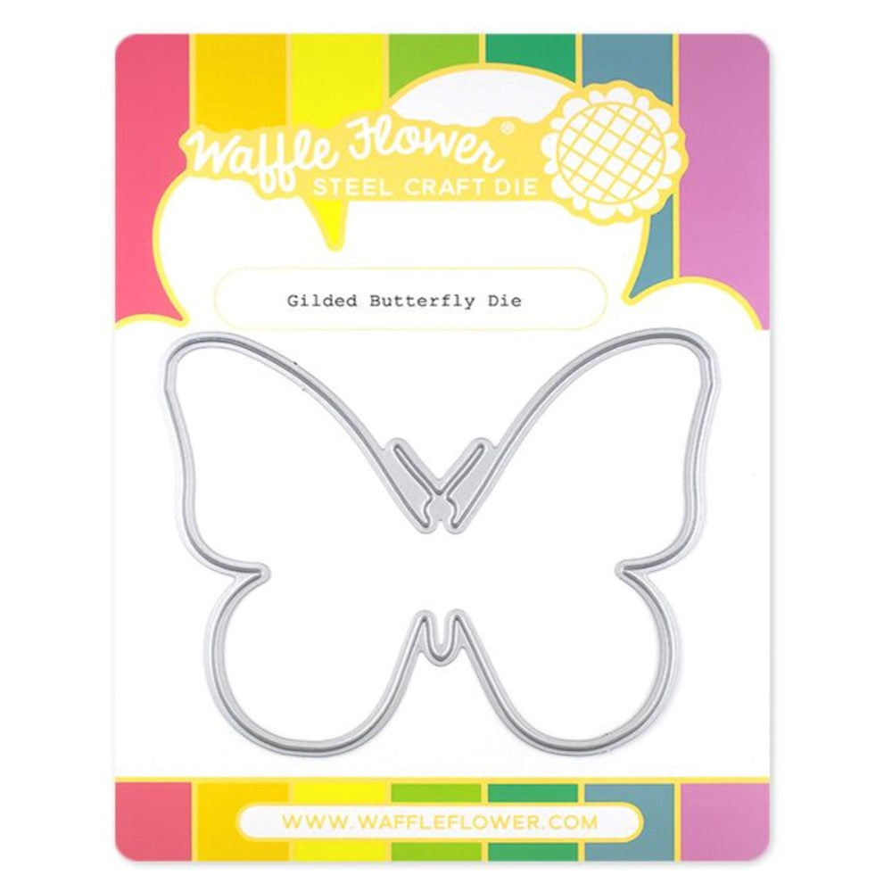 Waffle Flower Gilded Butterfly Die 421316