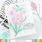 Waffle Flower For The Ladies Sentiments Clear Stamps 421331 blooms