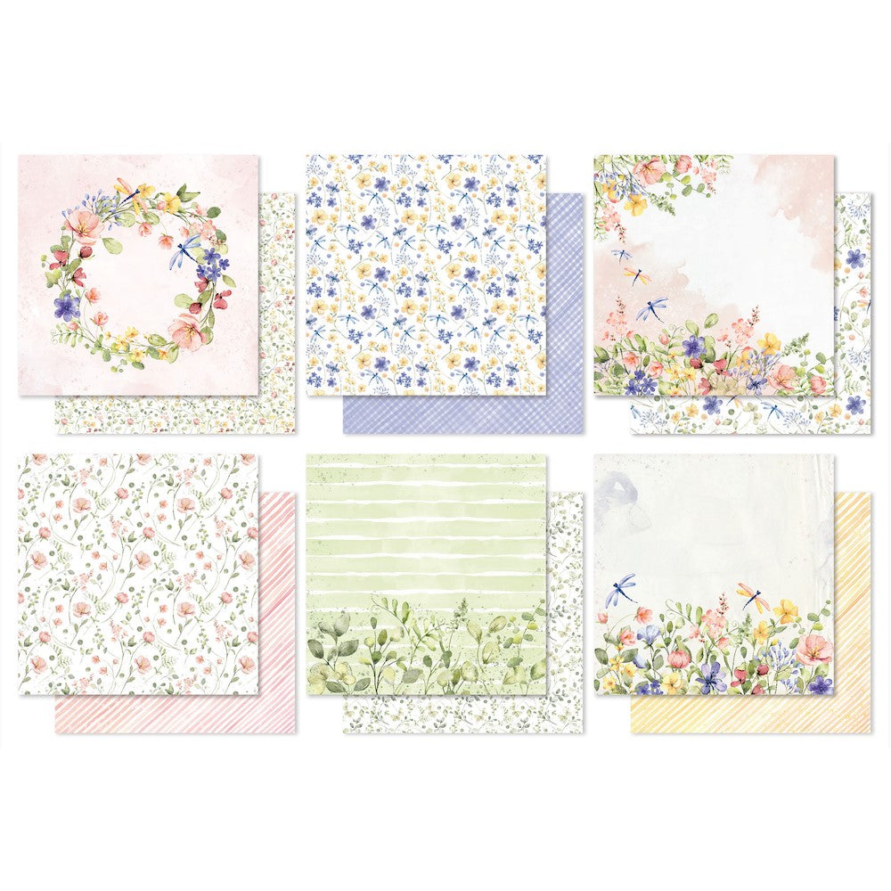 Paper Rose Spring Memories 6x6 Paper Pack 29704 page details