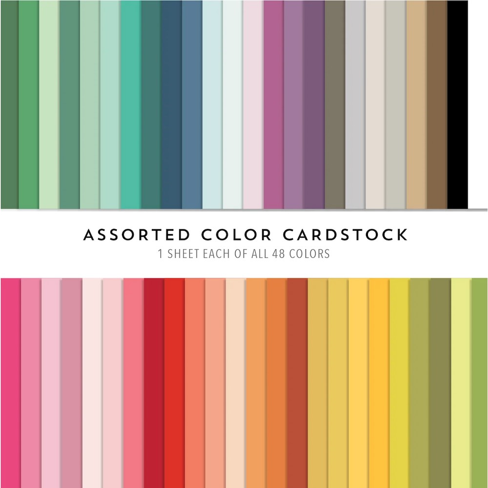 Concord & 9th Assorted Color Cardstock Pack 11736