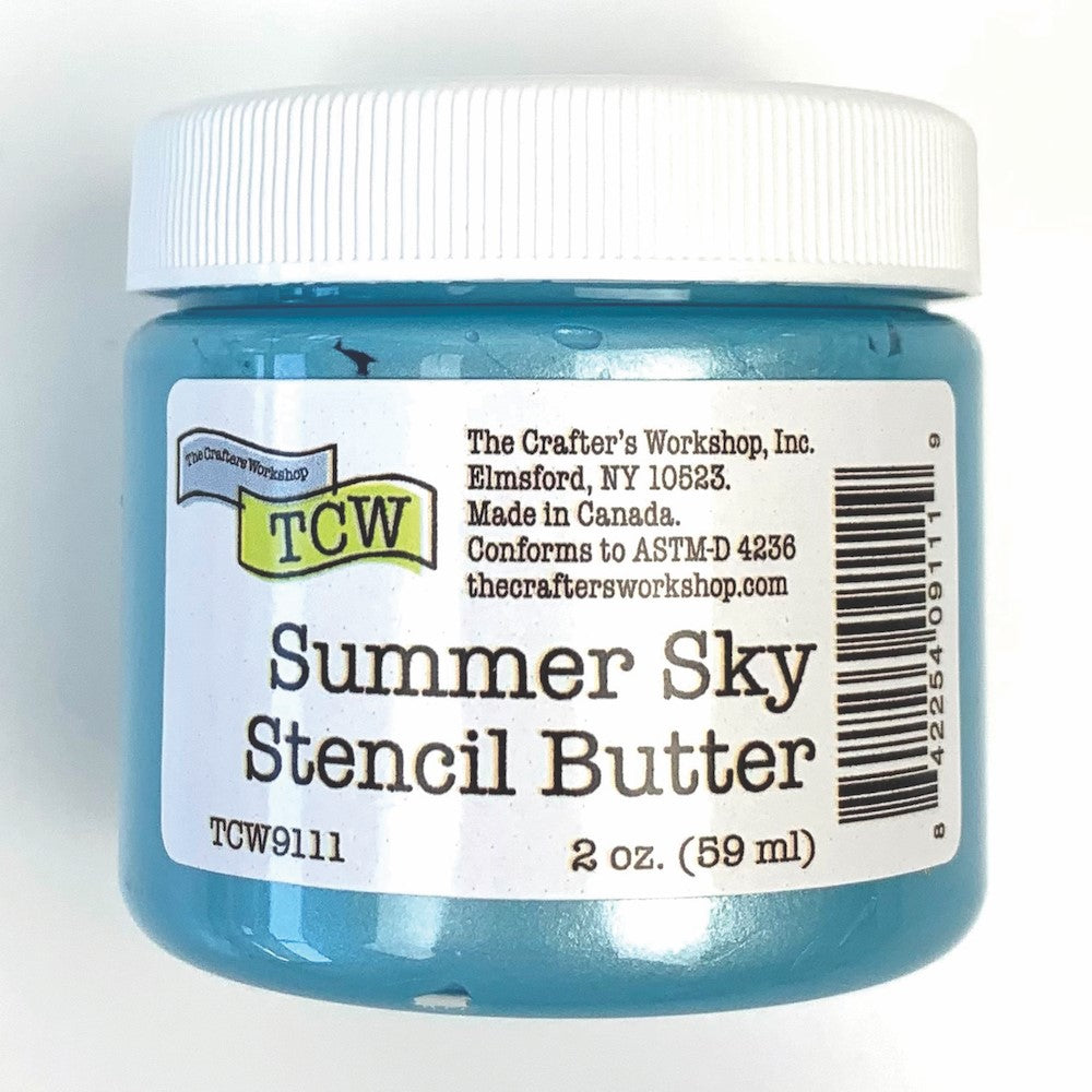 The Crafter's Workshop Summer Sky Stencil Butter tcw9111
