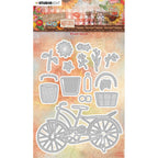Studio Light Sunflower Bicycle Dies Sunflower Kisses Collection slskcd526